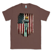 Chestnut statue of liberty torch Classic Tee - BarkalooDesign