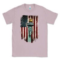 Lilac statue of liberty torch Classic Tee - BarkalooDesign