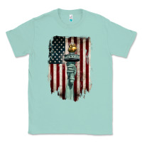 Seafoam statue of liberty torch Classic Tee - BarkalooDesign