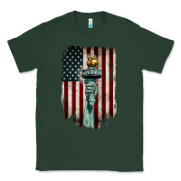 Sports Green statue of liberty torch Classic Tee - BarkalooDesign