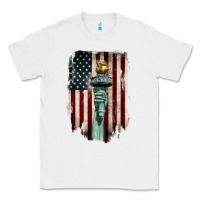 White statue of liberty torch Classic Tee - BarkalooDesign