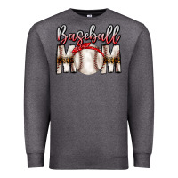Charcoal Heather Baseball Mom Premium Sweatshirt - CowhideDigitalArt