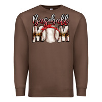 Chestnut Baseball Mom Premium Sweatshirt - CowhideDigitalArt