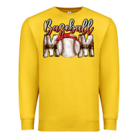 Lemon Baseball Mom Premium Sweatshirt - CowhideDigitalArt