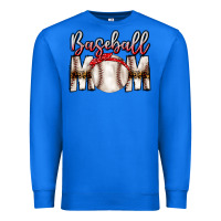 True Royal Baseball Mom Premium Sweatshirt - CowhideDigitalArt