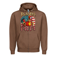 Chestnut Firefighter mom Zipper Hoodie - FaDigitalArtStudio