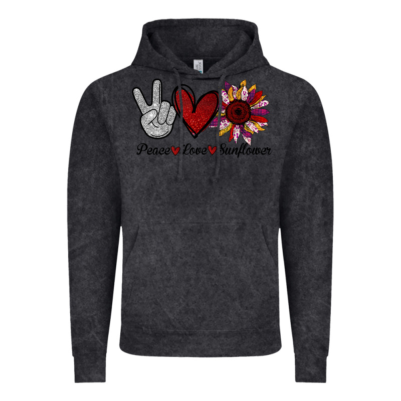 Peace Love Sunflower Vintage Hoodie by Bettercallsaul | Teevron