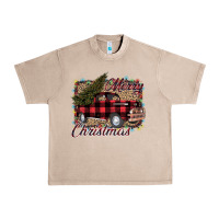 French Oak Merry Christmas Truck Urban Heavy Tee - Bettercallsaul