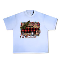 Grape Ice Merry Christmas Truck Urban Heavy Tee - Bettercallsaul