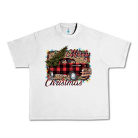 Lunar Rock Merry Christmas Truck Urban Heavy Tee - Bettercallsaul