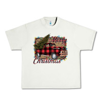 Pistachio Merry Christmas Truck Urban Heavy Tee - Bettercallsaul