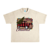 Sandshell Merry Christmas Truck Urban Heavy Tee - Bettercallsaul