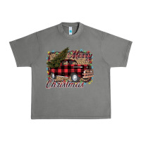 Tornado Merry Christmas Truck Urban Heavy Tee - Bettercallsaul