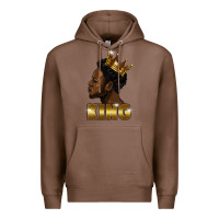 Chestnut black king Premium Hoodie - FaDigitalArtStudio