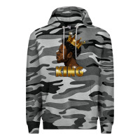 Slate Camo black king Premium Hoodie - FaDigitalArtStudio