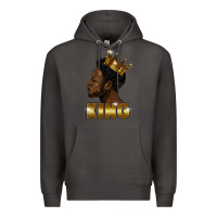 Smoke black king Premium Hoodie - FaDigitalArtStudio