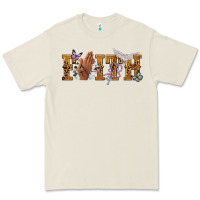 Bone faith with praying hands Premium Tee - NancyCooperArtShop