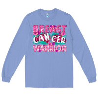 Colony Blue Breast Cancer Warrior Long Sleeve Tee - texasbilliewilder