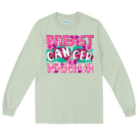 Matcha Breast Cancer Warrior Long Sleeve Tee - texasbilliewilder