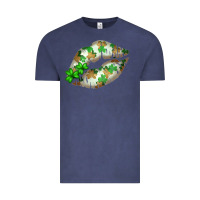 Vintage Denim St. Patricks Day White Lips Vintage Tee - Bettercallsaul