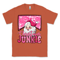 Copper pink Christmas junkie Santa Claus Classic Tee - Jasminsmagicworld