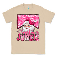 Mushroom pink Christmas junkie Santa Claus Classic Tee - Jasminsmagicworld