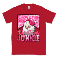 Red pink Christmas junkie Santa Claus Classic Tee - Jasminsmagicworld