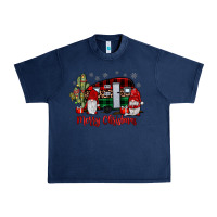 Navy merry christmas gnome caravan Urban Heavy Tee - JahusDesignShop