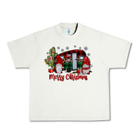 Pistachio merry christmas gnome caravan Urban Heavy Tee - JahusDesignShop