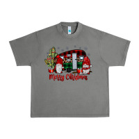 Tornado merry christmas gnome caravan Urban Heavy Tee - JahusDesignShop
