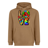 Toasted Coconut autism love Heavyweight Hoodie - LillyAllenDesigns