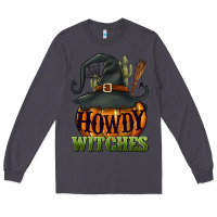 Smoke Howdy witches Long Sleeve Tee - NancyCooperArtShop