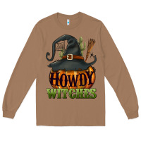 Toasted Coconut Howdy witches Long Sleeve Tee - NancyCooperArtShop