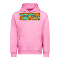 Fuchsia Pink Welcome Fall Urban Hoodie - Artiststas