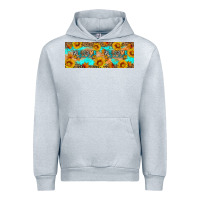 Heather Grey Welcome Fall Urban Hoodie - Artiststas