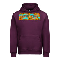 Mauve Wine Welcome Fall Urban Hoodie - Artiststas