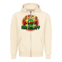 Sandshell Feeling blacknificent Zipper Hoodie - FaDigitalArtStudio