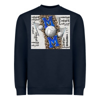 Navy volleyball mom blue mother's day Heavyweight Sweatshirt - CowGirlArtShop