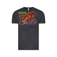 Vintage Black pinch peel eat repeat crawfish Vintage Tee - RanaPortraitStore