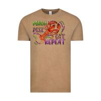 Vintage Coffee pinch peel eat repeat crawfish Vintage Tee - RanaPortraitStore