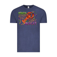 Vintage Denim pinch peel eat repeat crawfish Vintage Tee - RanaPortraitStore