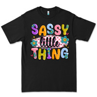 Black sassy little thing Premium Tee - MaliasSmallBusiness