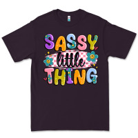 Plum sassy little thing Premium Tee - MaliasSmallBusiness