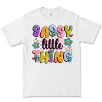 White sassy little thing Premium Tee - MaliasSmallBusiness