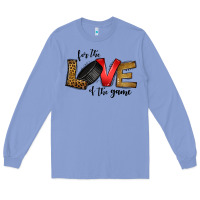 Colony Blue for the love of the game ice hockey Long Sleeve Tee - Jasminsmagicworld