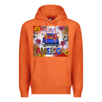 Carrot Fourth Of July America Truck Premium Hoodie - FaDigitalArtStudio