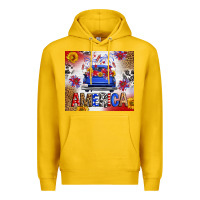 Lemon Fourth Of July America Truck Premium Hoodie - FaDigitalArtStudio