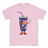 Bubblegum Pink 4th of july coca Classic Tee - BarkalooDesign