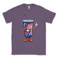 Lavender 4th of july coca Classic Tee - BarkalooDesign