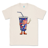 Natural 4th of july coca Classic Tee - BarkalooDesign
